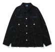 画像2: Paint denim G Jean jacket blouson  ユニセックス 男女兼用ペイントデニムGジャン ジャケット ブルゾン (2)