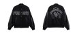 画像3: forget letter logo embroidery BASEBALL JACKET baseball uniform jacket blouson  ユニセックス 男女兼用forgetレターロゴスタジアムジャンパー スタジャン MA-1 ボンバー ジャケット ブルゾン (3)