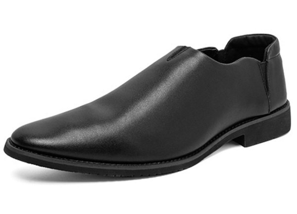 画像1: Men's leather British set feet loafers  メンズソフトレザー ブリティッシュ ローファー シューズ (1)