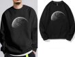 画像8: nasa Half moon sweatshirt  　ユニセックス 男女兼用NASAハーフムーンスウェットシャツ トレーナー (8)