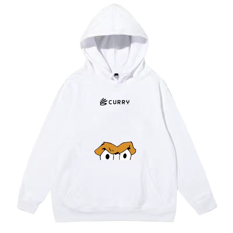 画像5: Unisex basketball curry hoodie sweater  ユニセックス男女兼用curryロゴバスケットボールプリントフーディー スウェット パーカー (5)