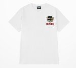 画像6: HEY BIG skateboard bear print Short Sleeve T-shirt　ユニセックス 男女兼用HEY BIGスケートボードベアプリント半袖Tシャツ (6)
