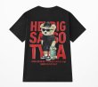 画像2: HEY BIG skateboard bear print Short Sleeve T-shirt　ユニセックス 男女兼用HEY BIGスケートボードベアプリント半袖Tシャツ (2)