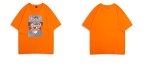 画像10: Tom and Jerry fall apart Tshirts 　男女兼用 トムとジェリーパズル プリント 半袖 Tシャツ (10)
