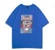 画像3: Tom and Jerry fall apart Tshirts 　男女兼用 トムとジェリーパズル プリント 半袖 Tシャツ (3)