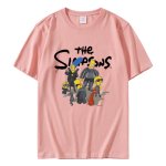 画像7: 22SS Unisex Simpson The Simpsons Family Tshirts 男女兼用 シンプソン シンプソンズ ファミリー プリント 半袖 Tシャツ (7)