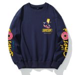 画像15: 22SS Unisex Simpson The Simpsons Sleeve Print Sweat Pullover 男女兼用 ラウンドネック シンプソン シンプソンズ ショルダープリント スウェット トレーナー プルオーバー (15)