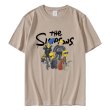 画像4: 22SS Unisex Simpson The Simpsons Family Tshirts 男女兼用 シンプソン シンプソンズ ファミリー プリント 半袖 Tシャツ (4)