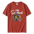 画像6: 22SS Unisex Simpson The Simpsons Family Tshirts 男女兼用 シンプソン シンプソンズ ファミリー プリント 半袖 Tシャツ (6)