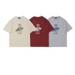 画像7: Damier Surfing Bear Print Tshirts 　男女兼用  ダミエサーファーベア熊プリント 半袖 Tシャツ (7)