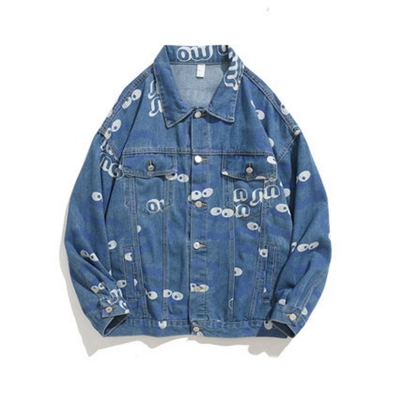 画像3: Sesame Street G Jean jacket blouson  ユニセックス 男女兼用 セサミーストリートGジャン ジャケット ブルゾン (3)