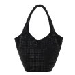 画像2: Diamond-studded bucket Tote shoulder Bag  即納ラインストーンバケットトート ショルダーバッグ  (2)