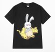 画像3: Transform from a rabbit to a tiger Print Tshirts 　男女兼用  ラビット変身タイガープリント 半袖 Tシャツ (3)