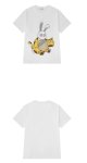 画像4: Transform from a rabbit to a tiger Print Tshirts 　男女兼用  ラビット変身タイガープリント 半袖 Tシャツ (4)