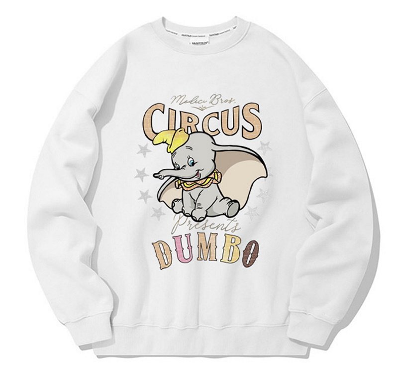 画像5:  Circus Dumbo Print Pullover Trainersweatshirt   ユニセックス 男女兼用サーカスダンボスウェットシャツ トレーナー (5)