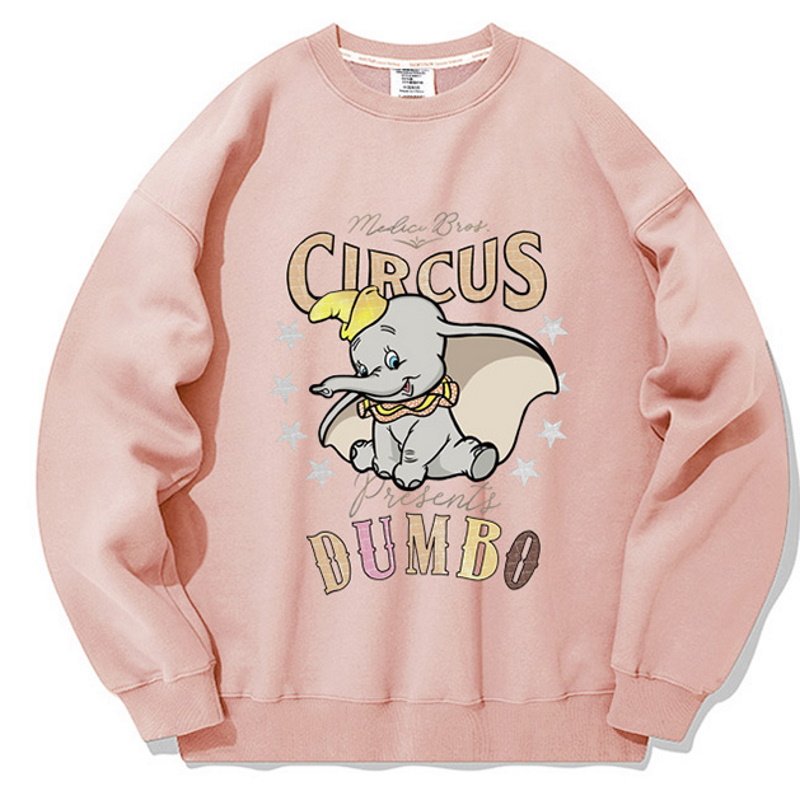 画像6:  Circus Dumbo Print Pullover Trainersweatshirt   ユニセックス 男女兼用サーカスダンボスウェットシャツ トレーナー (6)