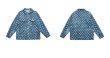 画像5: Damage pattern denim G Jean jacket blouson  ユニセックス 男女兼用ダメージ模様デニムGジャン ジャケット ブルゾン (5)