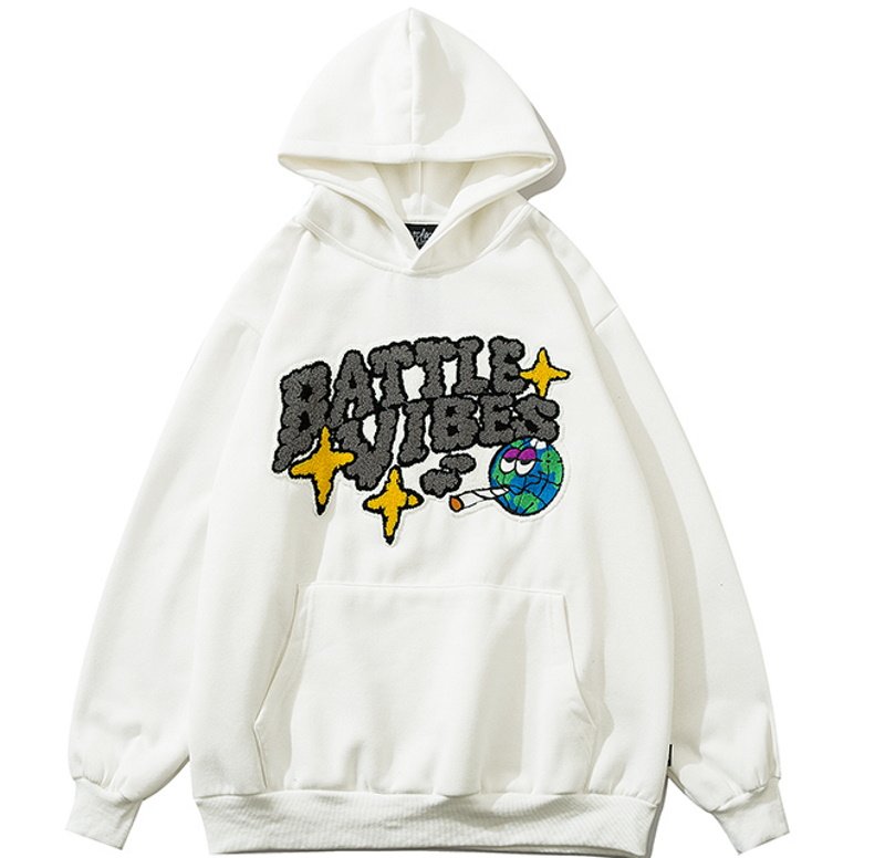 画像2: Unisex Imperial Earth hoodie sweater  ユニセックス男女兼用インペリアルアースフーディー スウェット パーカー (2)