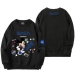 画像2: NASA x Mickey Mouse Sweatshirt 　ユニセックス 男女兼用NASAナサ×ミッキーマウス ミッキースウェットシャツ トレーナー (2)