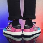 画像8: Leather  BANG colorful lace-up sneakers　BANGカラフルレザー レースアッープ スニーカー (8)