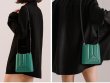 画像4: Western style pleated fashion all-match trendy one-shoulder messenger Tote shoulder Bag  プリーツウエスタンスタイルトート ショルダーバッグ  (4)