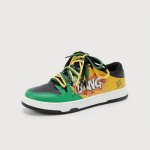画像2: Leather  BANG colorful lace-up sneakers　BANGカラフルレザー レースアッープ スニーカー (2)