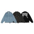 画像7:  embroidered washed denim jacket  G Jean blouson  ユニセックス 男女兼用 刺繍ウォッシュデニムジャケット Gジャン ジャケット ブルゾン (7)