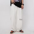 画像6: Unisex loose-fitting wide-leg pants American embroidered jeans denim trousers 　男女兼用ユニセックス レター刺繍ワイドレッグジーンズ (6)