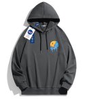 画像7: UnisexNASA× Destruction smile hoodie sweater  ユニセックス男女兼用ドロドロスマイル×ナサプリントフーディー スウェット パーカー (7)