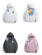 画像9: UnisexNASA× Destruction smile hoodie sweater  ユニセックス男女兼用ドロドロスマイル×ナサプリントフーディー スウェット パーカー (9)