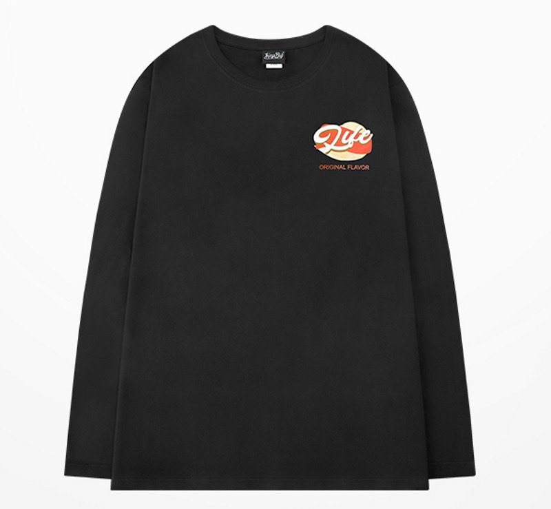 画像4: Circle Letter Logo & Potato Chips Sprint sweatshirt ユニセックス男女兼用 サークルレターロゴ&ポテトチップスプリントスウェットトレーナー Tシャツ (4)