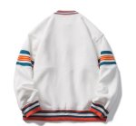 画像2: Cotton E emblem  BASEBALL JACKET baseball uniform jacket blouson  ユニセックス 男女兼用コットンEエンブレムジャケットスタジアムジャンパー スタジャン MA-1 ボンバー ジャケット ブルゾン (2)