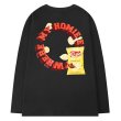 画像2: Circle Letter Logo & Potato Chips Sprint sweatshirt　ユニセックス男女兼用 サークルレターロゴ&ポテトチップスプリントスウェットトレーナー Tシャツ (2)