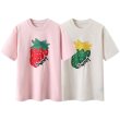 画像6: Sweet strawberry print T-SHIRT   スイートストロベリーペイント半袖Tシャツ  (6)