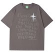 画像2: alphabet print short-sleeved T-shirt　男女兼用ヒップホップアルファベットプリント半袖 Tシャツ (2)