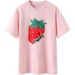 画像1: Sweet strawberry print T-SHIRT   スイートストロベリーペイント半袖Tシャツ  (1)