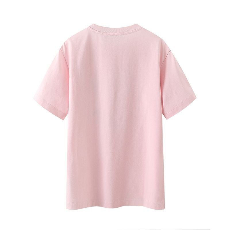 画像7: Sweet strawberry print T-SHIRT   スイートストロベリーペイント半袖Tシャツ  (7)