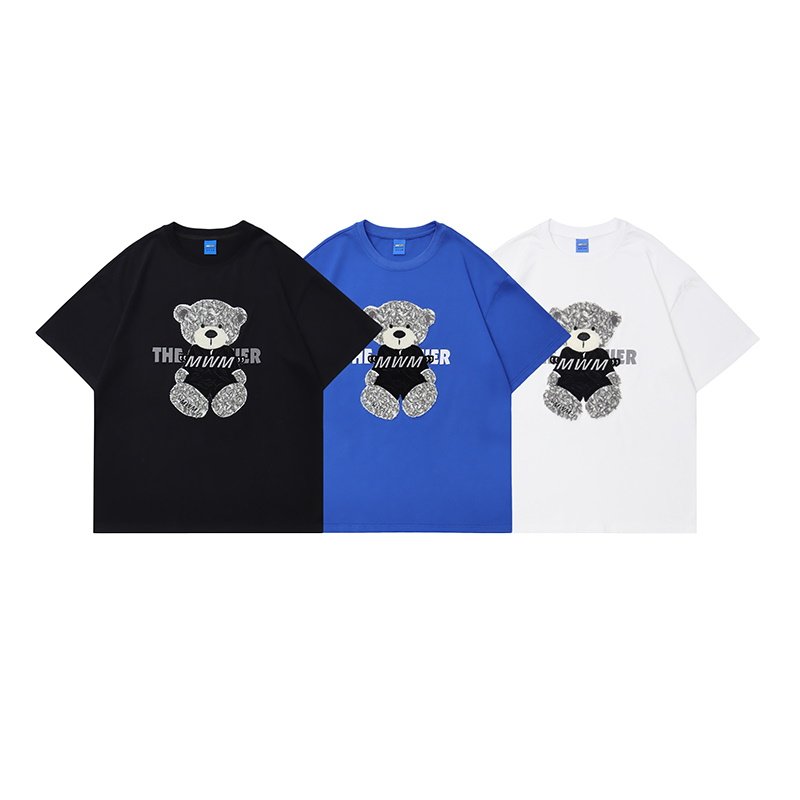 画像7: Bear teddy bear Short Sleeve T-shirt 男女兼用ユニセックス熊テディーベア半袖 Tシャツ (7)