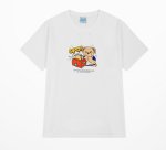 画像2: Toaster & Bear T-shirt 　ユニセックス 男女兼用トースター＆ベア熊プリント 半袖 Tシャツ (2)