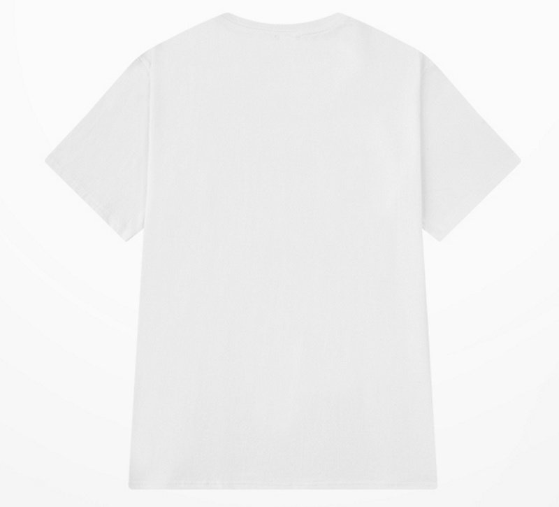 画像2: YSLP BulldogT-shirt  ユニセックス 男女兼用YSLP ブルドッグプリント 半袖 Tシャツ (2)