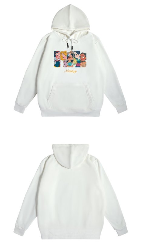 画像5:  men and women Comic cute girl Hoodie Sweatshirt　ユニセックス男女兼用アメコミガールズフーディパーカースウェット  (5)