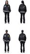 画像7: MEDM  pilot jacket BASEBALL JACKET baseball uniform jacket blouson  ユニセックス 男女兼用MEDMパイロットジャケット スタジアムジャンパー スタジャン MA-1 ボンバー ジャケット ブルゾン (7)