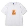 画像4: Bear print oversized T-shirt　ユニセックス 男女兼用オーバーサイズベア熊プリント 半袖 Tシャツ (4)