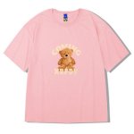 画像3: Bear print oversized T-shirt　ユニセックス 男女兼用オーバーサイズベア熊プリント 半袖 Tシャツ (3)