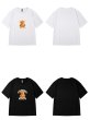 画像6: Bear print oversized T-shirt　ユニセックス 男女兼用オーバーサイズベア熊プリント 半袖 Tシャツ (6)