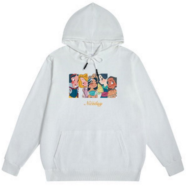 画像1:  men and women Comic cute girl Hoodie Sweatshirt　ユニセックス男女兼用アメコミガールズフーディパーカースウェット  (1)