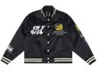 画像2: MEDM  pilot jacket BASEBALL JACKET baseball uniform jacket blouson  ユニセックス 男女兼用MEDMパイロットジャケット スタジアムジャンパー スタジャン MA-1 ボンバー ジャケット ブルゾン (2)