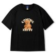 画像5: Bear print oversized T-shirt　ユニセックス 男女兼用オーバーサイズベア熊プリント 半袖 Tシャツ (5)