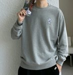 画像10:  men and women PaisleyKAWS DHU sweatshirt round neck Sweatshirt　ユニセックス男女兼用 DHUペイズリーカウズプリントスウェット パーカー トレーナー (10)