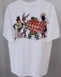 画像2: Bugs bunny character double-sided print oversized T-shirt　ユニセックス 男女兼用オーバーサイズバックスバニー キャラクターダブルサイドプリントプリント 半袖 Tシャツ (2)